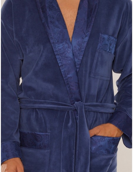 Szlafrok de lafense 866 noble m-2xl męski Forex