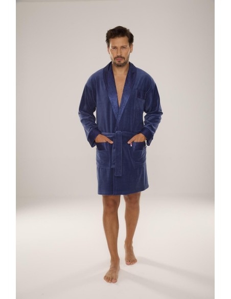Bathrobe de lafense 866 noble m-2xl male Forex