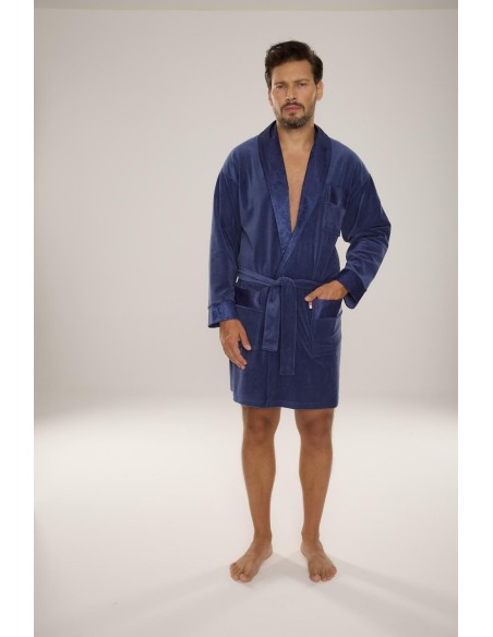 Bathrobe de lafense 866 noble m-2xl male Forex