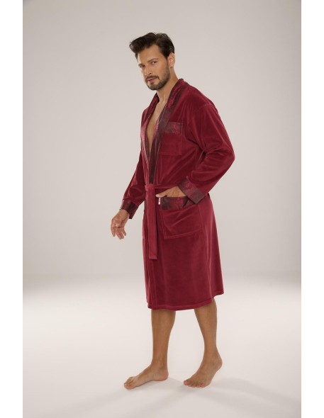 Szlafrok de lafense 868 noble m-2xl męski Forex