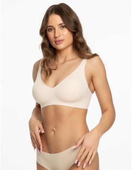 Bra without underwire jelly bra basic Julimex