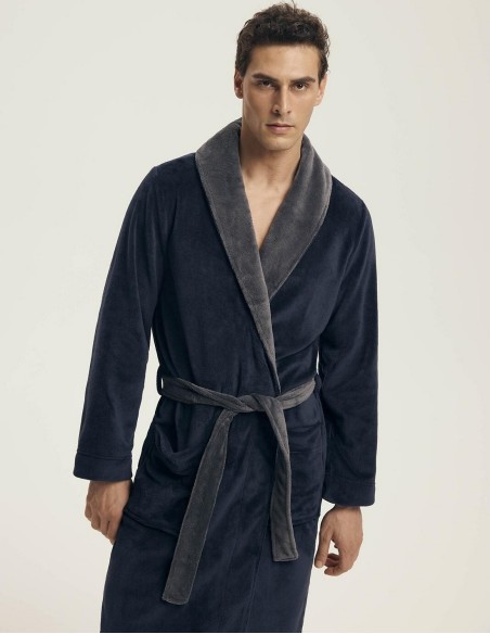 Bathrobe male nocturn 43378 aw25 Henderson
