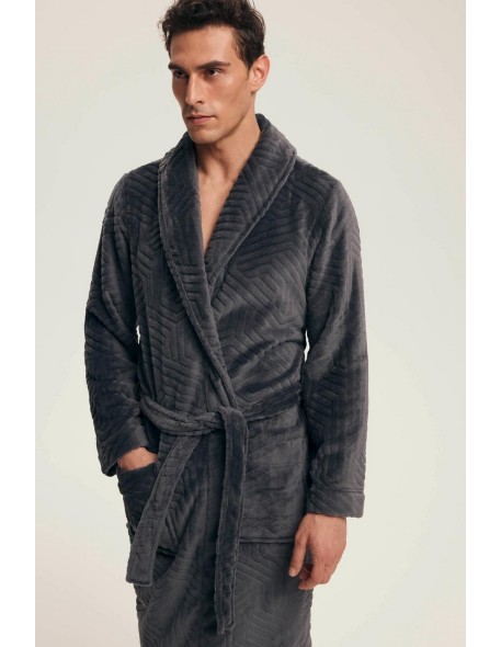 Szlafrok męski nandu 43379 aw25 Henderson