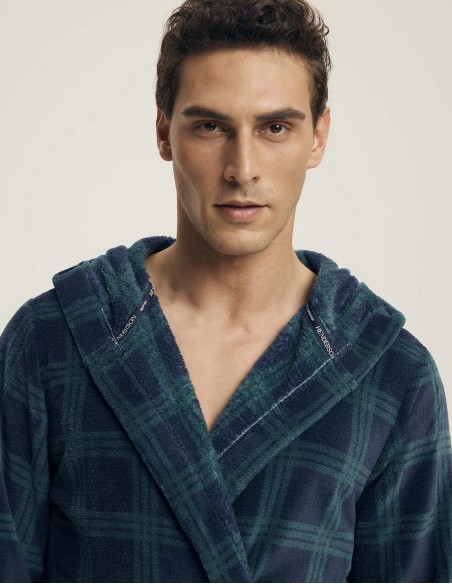 Szlafrok męski nickel 43373 aw25 Henderson