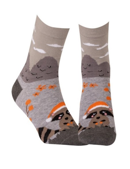 Socks patterned girly 6-11 lat Gatta Wola