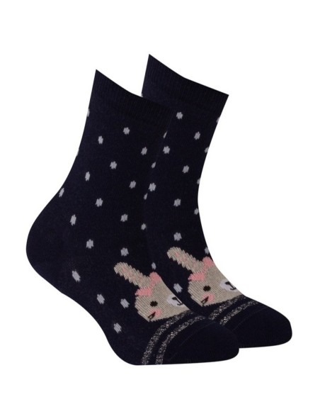 Socks patterned girly 6-11 lat Gatta Wola