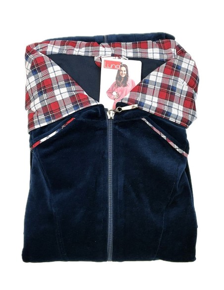 Szlafrok 389 velour 3xl z24 damski Luna