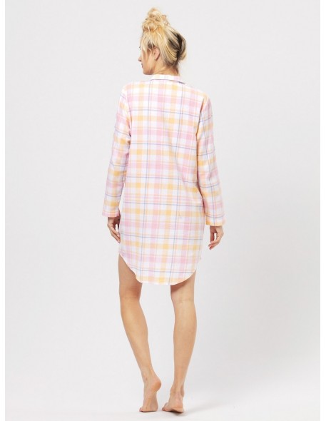 Rozpinana shirt night women's Key LND 486