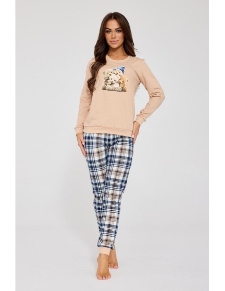 Piżama damska dr 671/425 bears Cornette