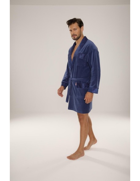 Bathrobe de lafense 866 noble m-2xl male Forex