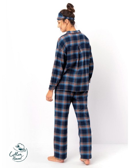 Pajamas lns 431 b25 dł/r s-xl rozpinana women's Key