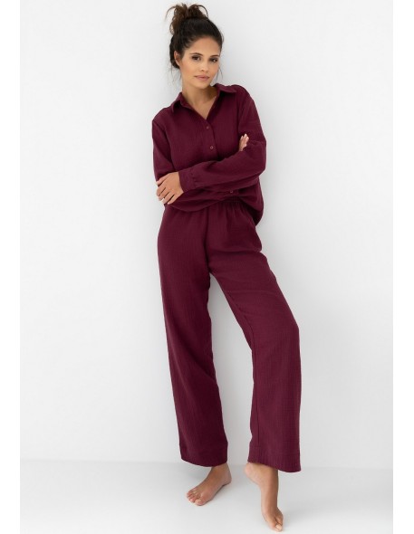 Piżama colette dł/r muślin s-xl rozpinana Sensis
