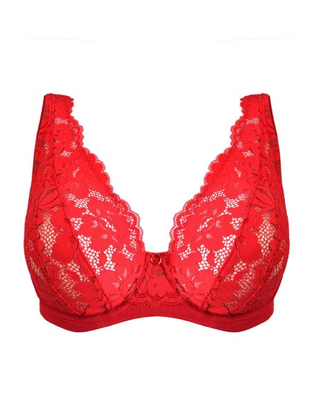 Bra jasmin bralette 19152 red Mediolano
