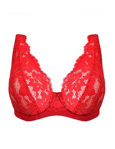 Bra jasmin bralette 19152 red Mediolano