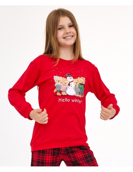 Piżama girl young dr 592/185 winter Cornette