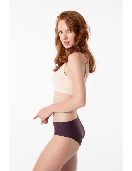 Figi dark plum simple classic Julimex