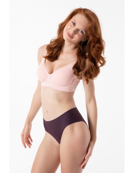 Figi dark plum simple classic Julimex