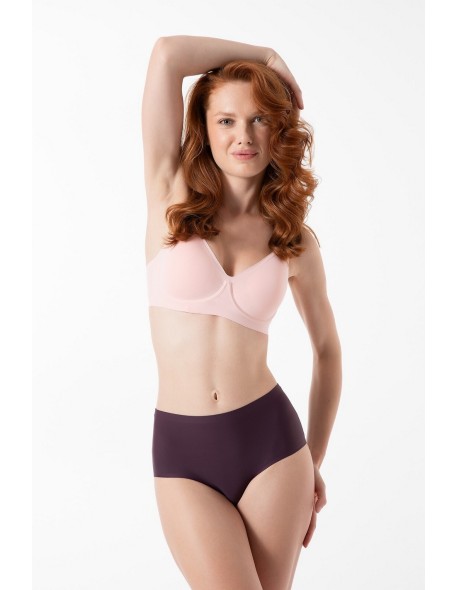 Briefs dark plum simple maxi Julimex
