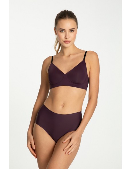 Figi dark plum simple maxi Julimex