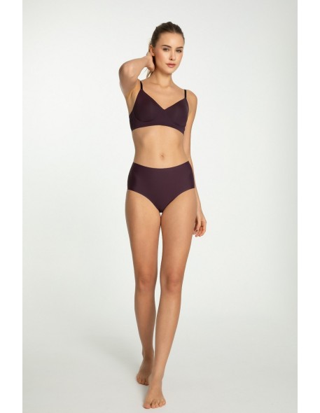Briefs dark plum simple maxi Julimex