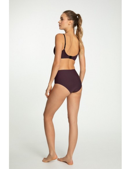 Figi dark plum simple maxi Julimex