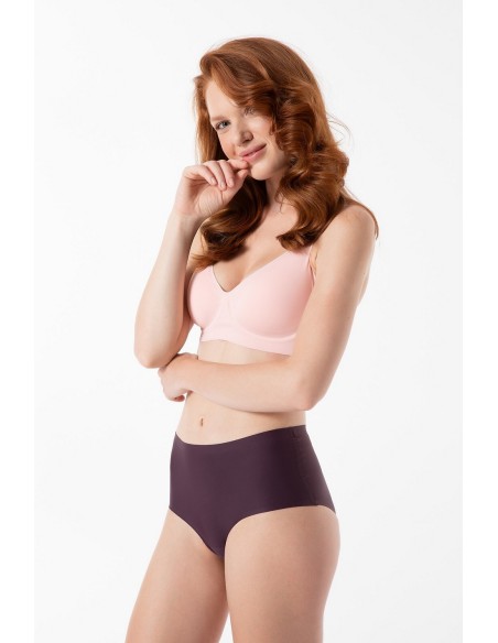 Figi dark plum simple maxi Julimex