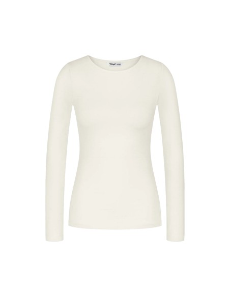 Beauty layers lsl top wool ecru white Triumph