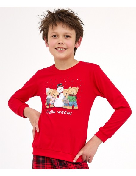 Piżama boy young dr 966/171 winter Cornette