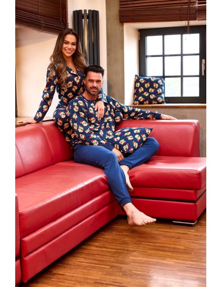 Piżama damska dr 482/459 teddy 5 Cornette