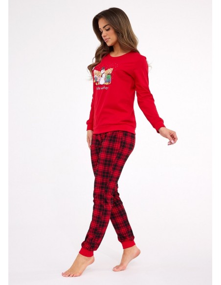 Piżama damska dr 671/421 winter Cornette