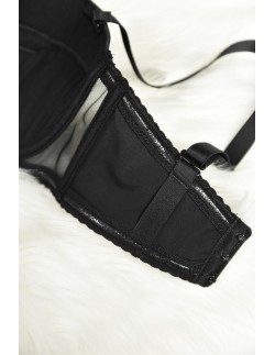 Bra angel 19231 black Mediolano