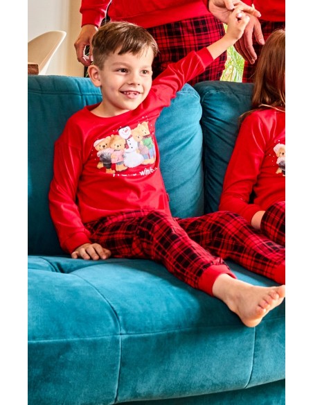 Piżama boy kids dr 593/171 winter Cornette