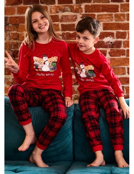 Piżama boy kids dr 593/171 winter Cornette