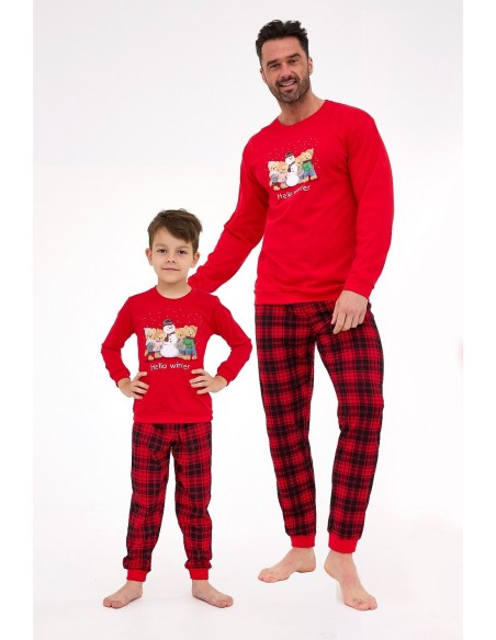 Piżama boy kids dr 593/171 winter Cornette