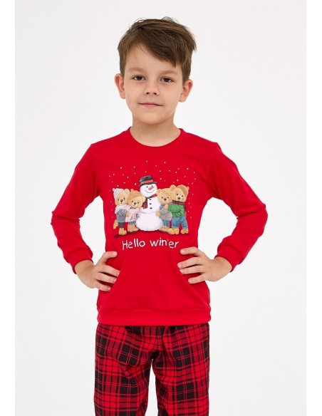 Piżama boy kids dr 593/171 winter Cornette