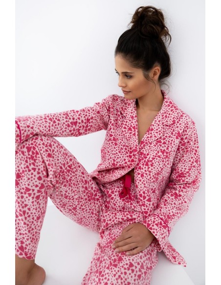 Pajamas giuliana dł/r s-xl rozpinana Sensis