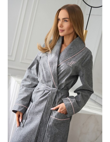 Bathrobe ladies' long 2530 L_L