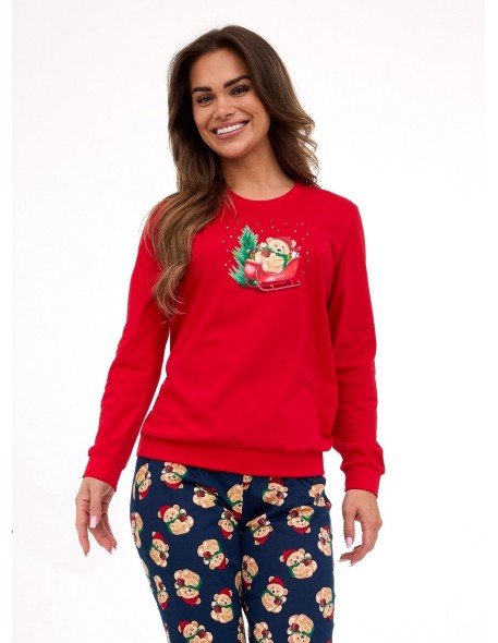 Piżama damska dr 671/422 teddy Cornette