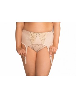 Enrice beige garter belt Nessa