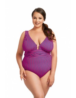 Milano fuksja/granat - strój piece Nessa