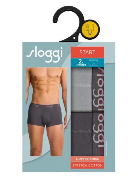 Boxer shorts men start hipster 2pack 0034 Sloggi