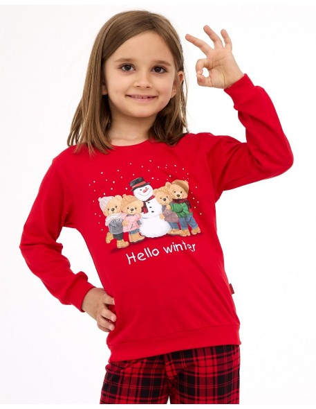 Pajamas girl kids dr 594/185 winter Cornette