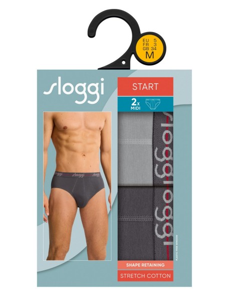 Briefs men start midi 2pack 0034 Sloggi