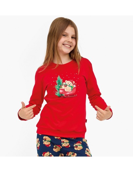 Piżama girl young dr 592/186 teddy Cornette