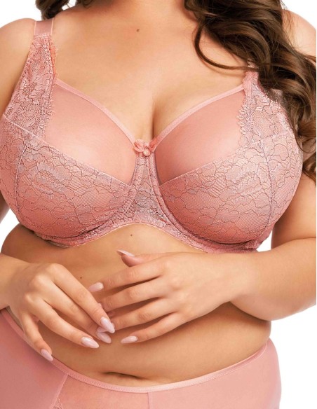 Bra half padded Nessa Milena pink