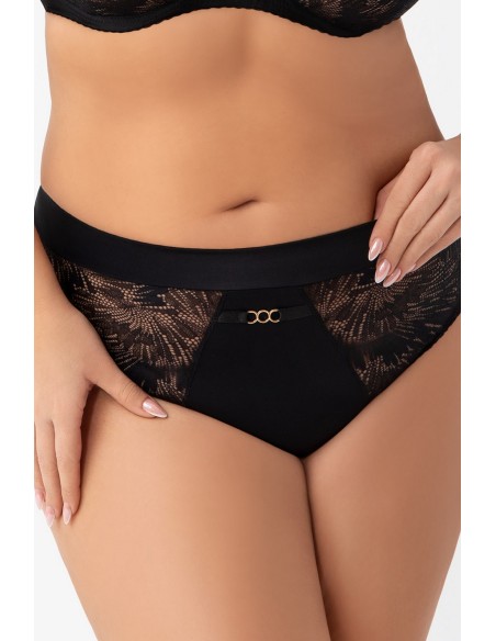 Briefs mila k957 black Gorsenia