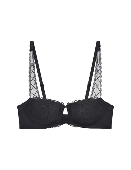 Biustonosz balkonetka Triumph Body make-up illusion lace dirndl black