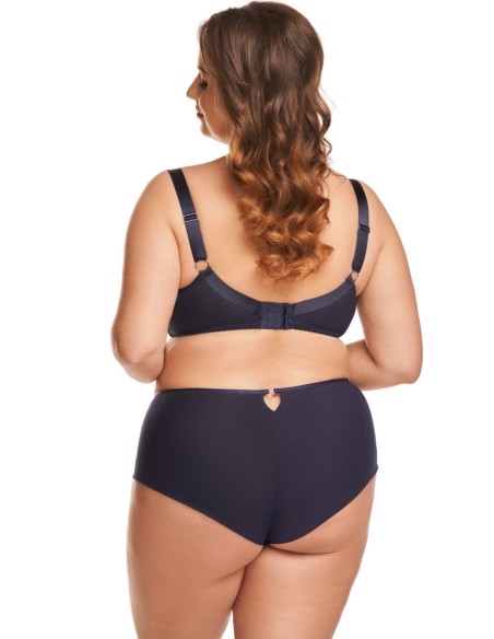 Biustonosz miękki side support Nessa Melani, plus size