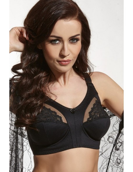 Biustonosz 578/brassiere-czarny Viki