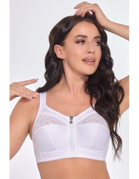 Bra 586/brassiere zuza-white Viki